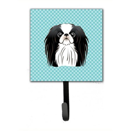 Jensendistributionservices Checkerboard Blue Japanese Chin Leash & Key Holder MI2088615